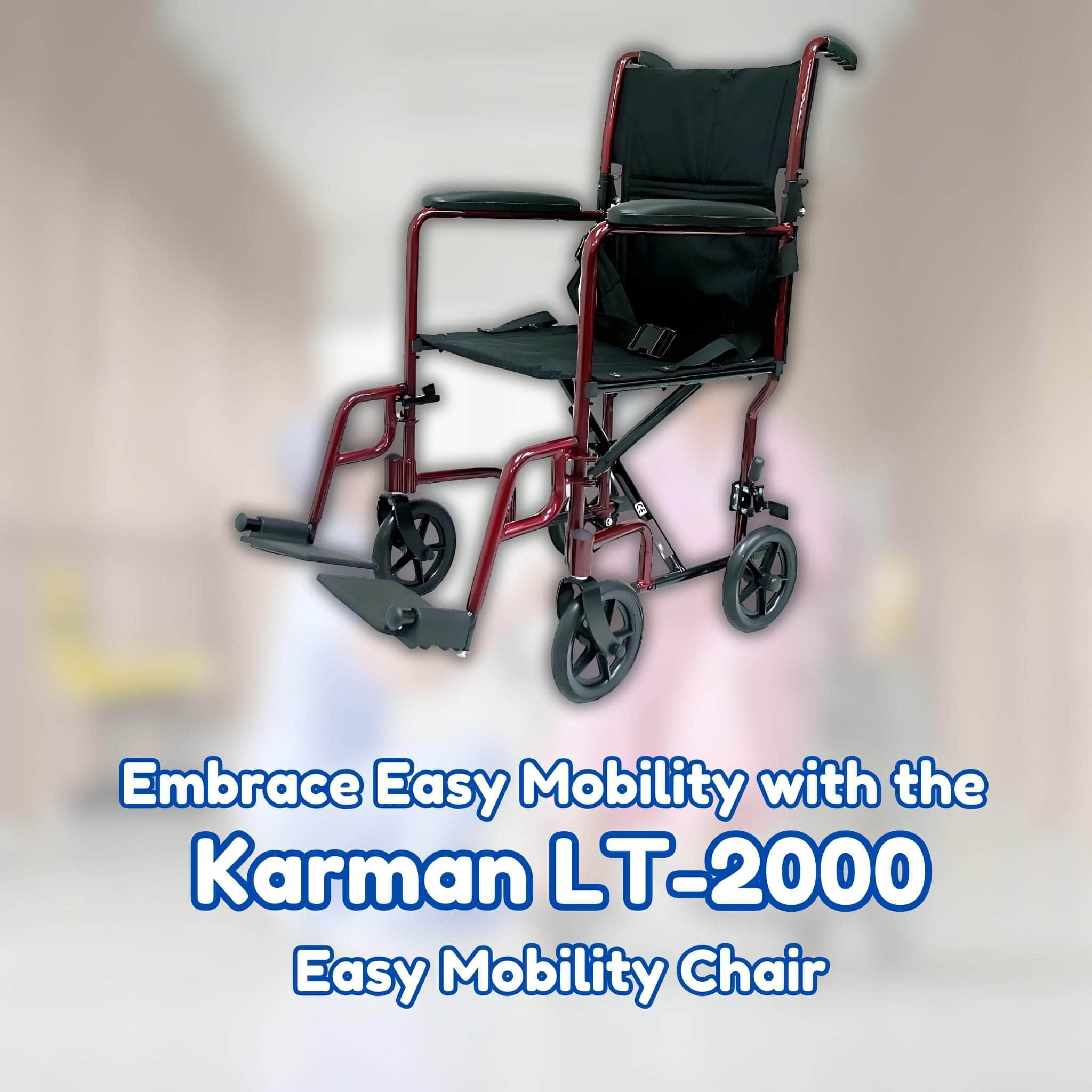 Embrace Easy Mobility with the Karman LT-2000 Easy Mobility Chair