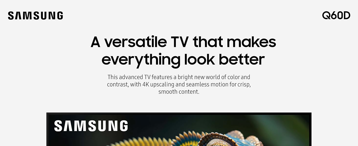 Samsung QLED 4K Q60D TV