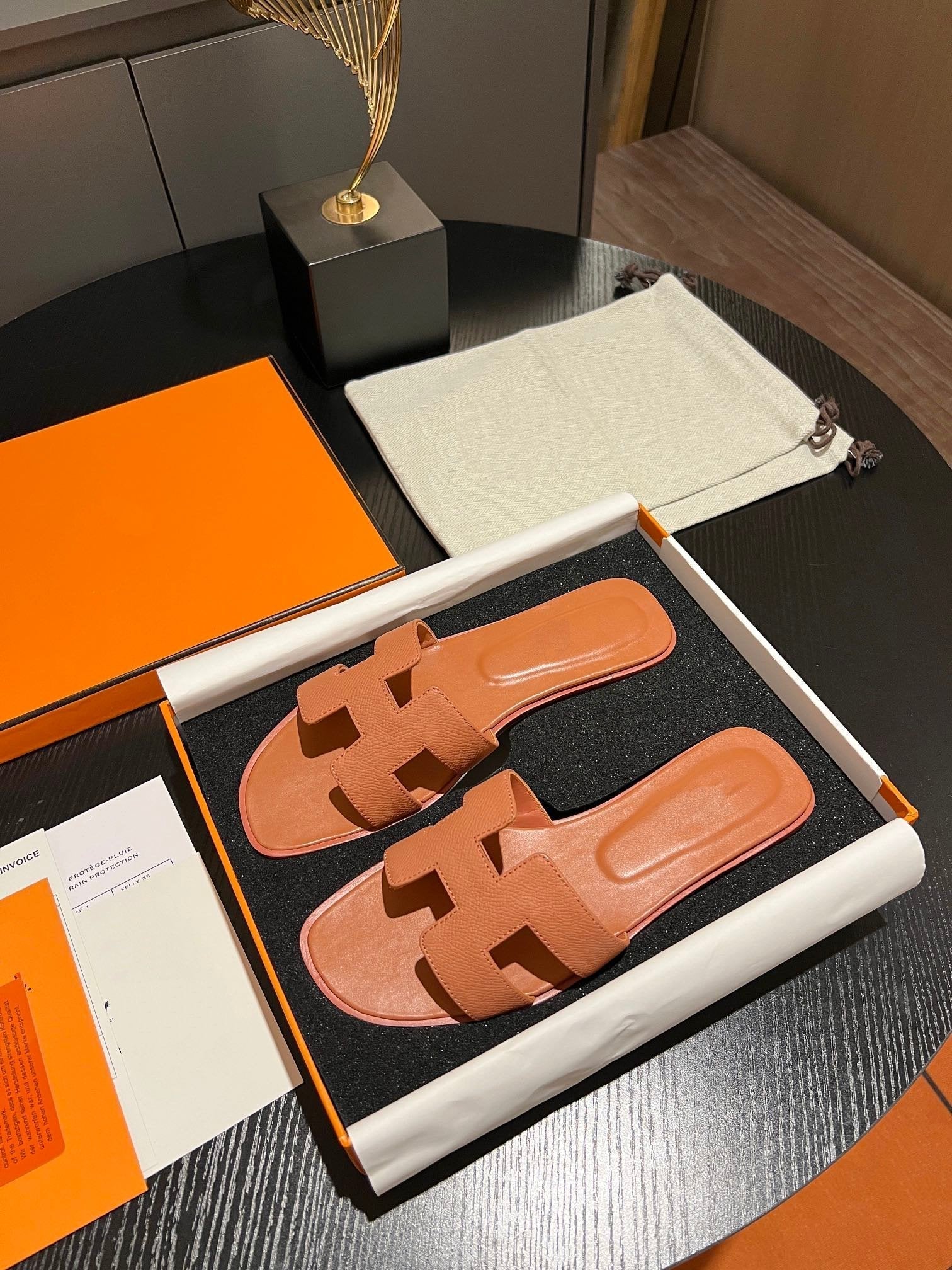 0RAN SANDAL Leather Carrot、mysite、Cacoeks