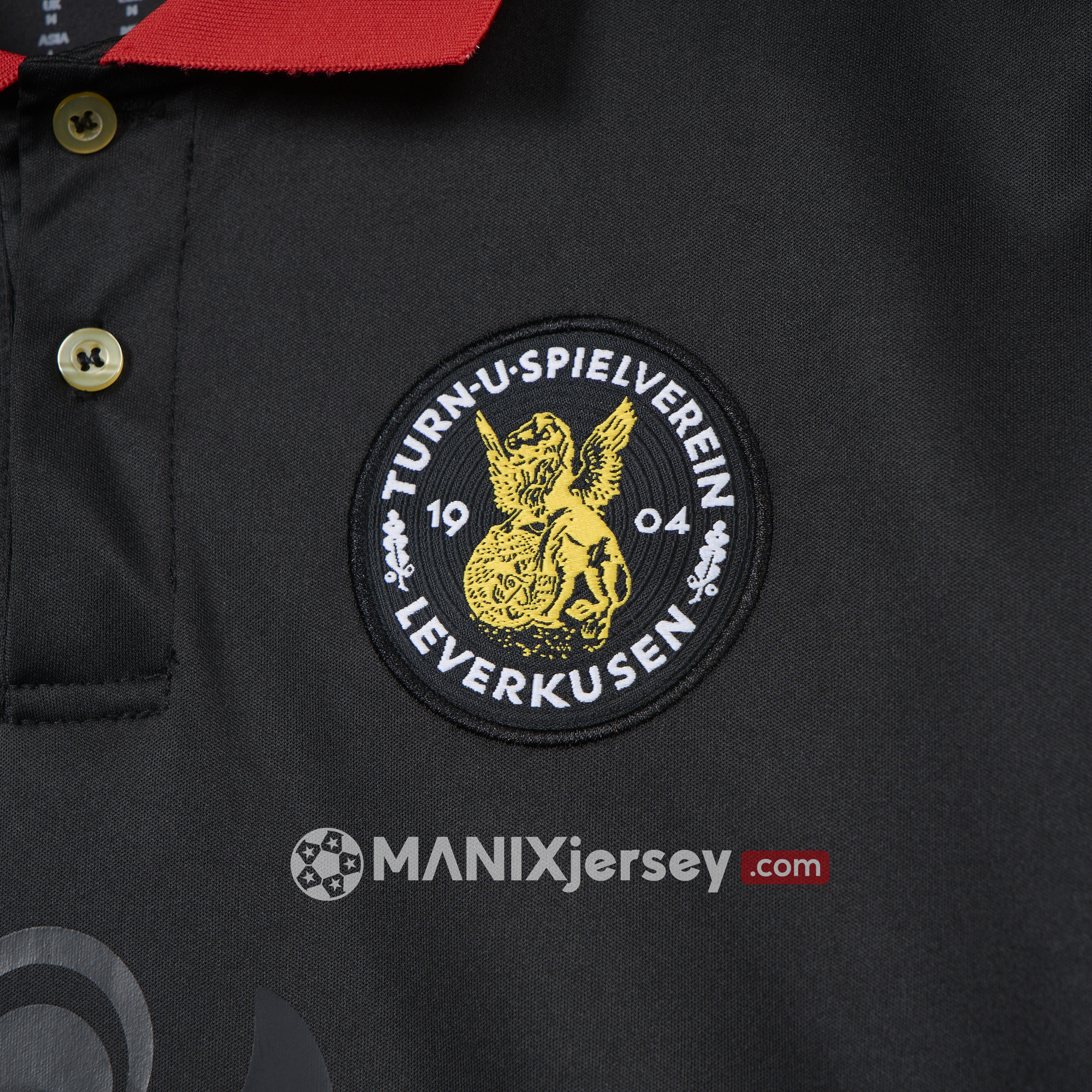 ManixJersey.com | Bayer 04 Leverkusen 24-25 120th Anniversary Jersey - Fans Version -Customize Name, Number and Patch | Worldwide Shipping