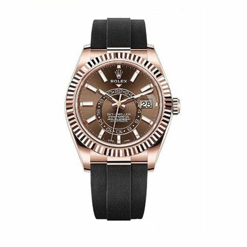 Rolex Sky-Dweller 326235 Chocolate Dial Replica-fasswatch