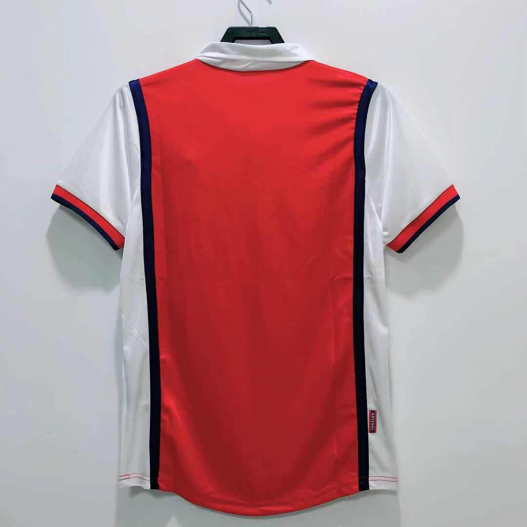 1998/1999 Retro Arsenal Home Football Shirt 1:1 Thai Quality:football jersey mysite: unitedjerseyfootball 邓江浪:football
