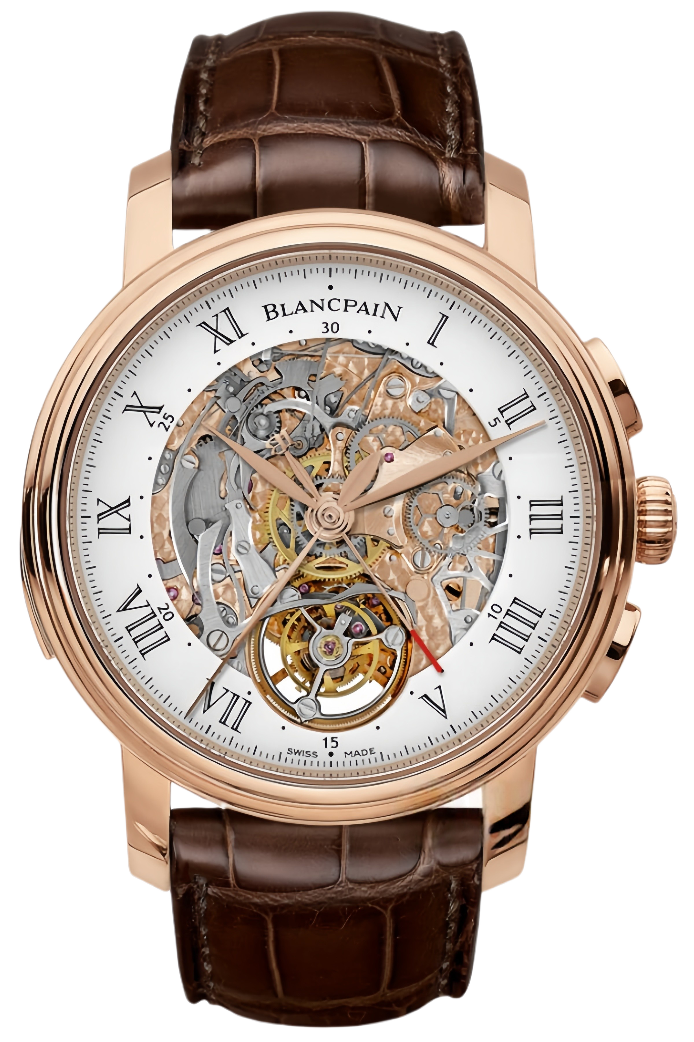 Blancpain Villeret Ref. 2358-3631-55B Super Clone Watch – Stainless Steel Automatic White Dial Fake Replica