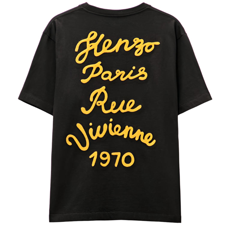 Kenzo Rue Vivienne T-Shirt Oversized Black、mysite、Cacoeks