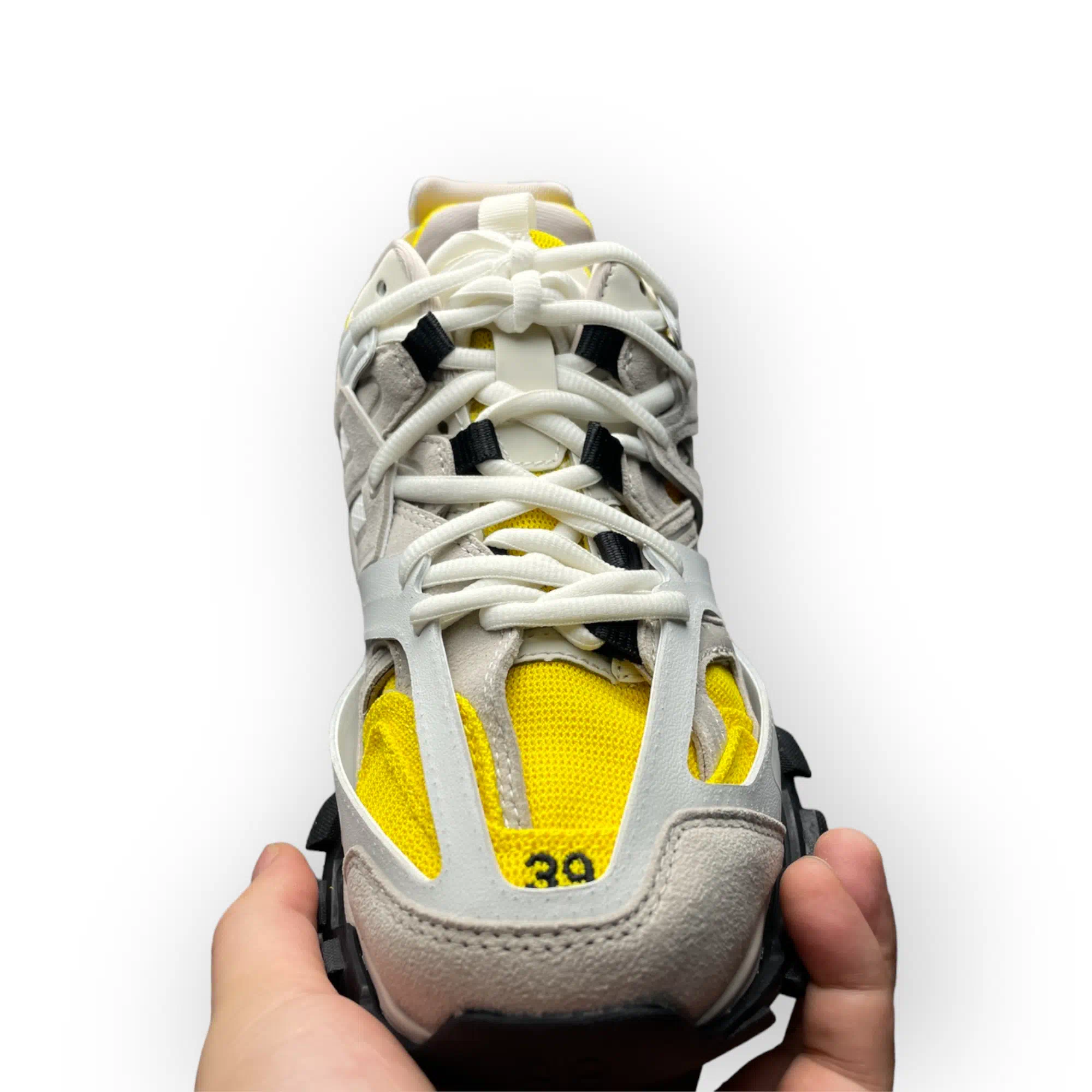 Balenciaga Track Sneaker in Yellow Grey、mysite、Cacoeks