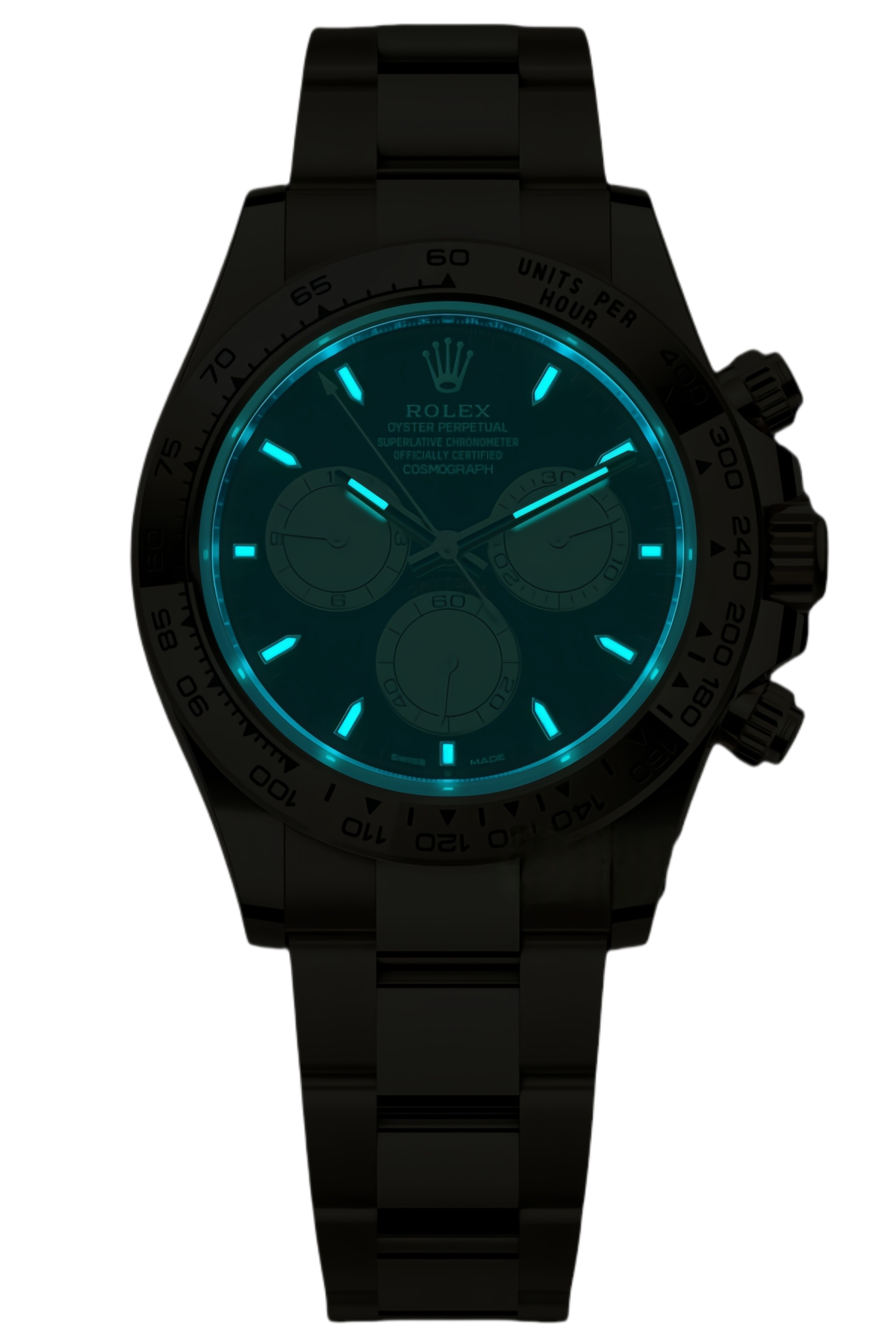 Rolex Daytona M126508-0002 Super Clone – Green Dial & Yellow Gold Case