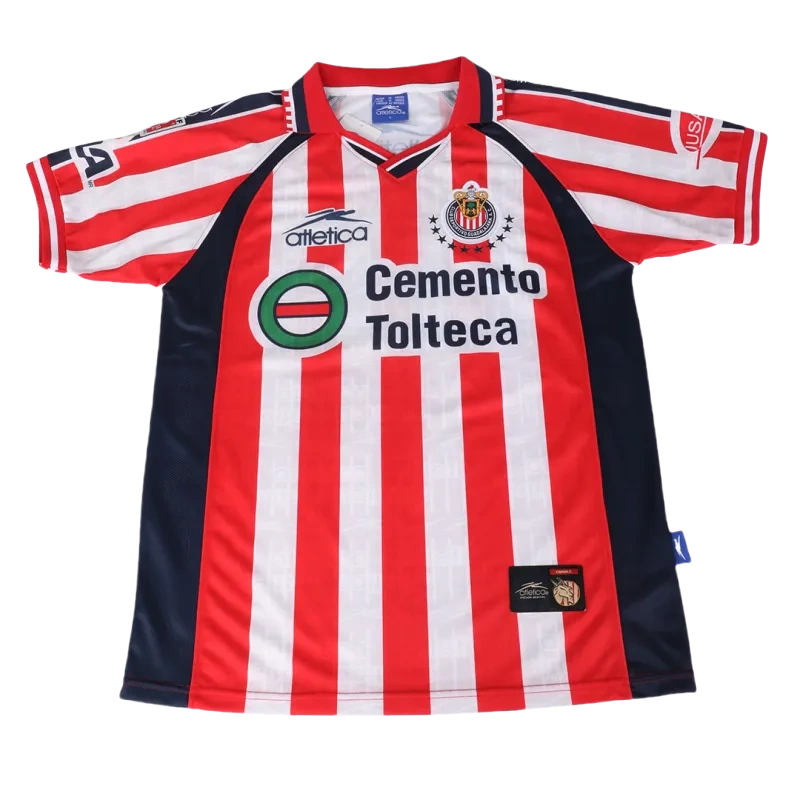 1999-00 Chivas Home soccer jersey-Retro version: Ajax 24-25 Home Stadium Jersey - Fans Version mysite: Adidas luxuryfootballshirts.com: https://www.luxuryfootballshirts.com/