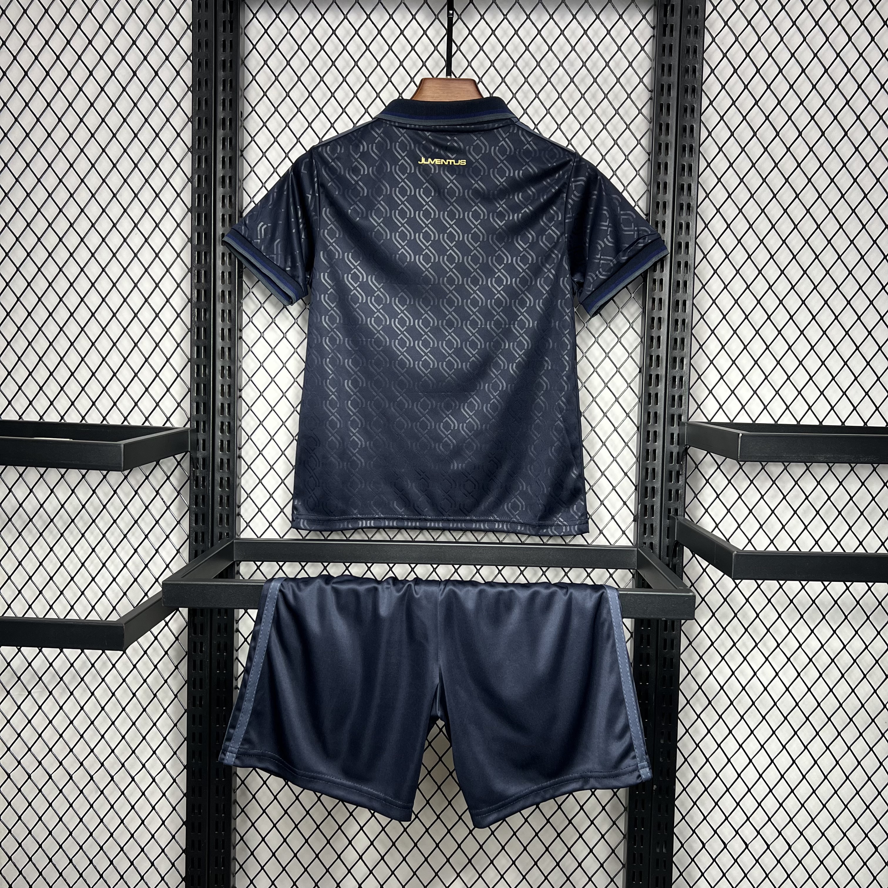 Higojerseys-Juventus 24-25 Third Kids Kit