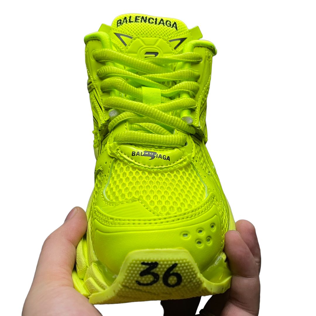 Balenciaga Runner Trainer In Fluo Yellow、mysite、Cacoeks
