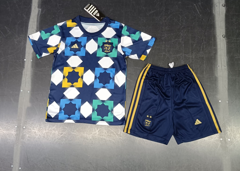 23/24 Algeria Training Football Shirt Kids Size Suit-mysite Custom Football Kit- Nextkits