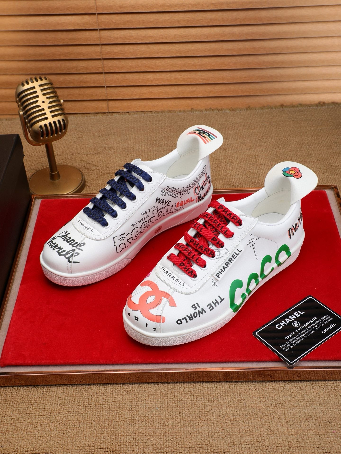 CC COCO SNEAKERS IN COLORFUL CALFSKIN、mysite、Cacoeks