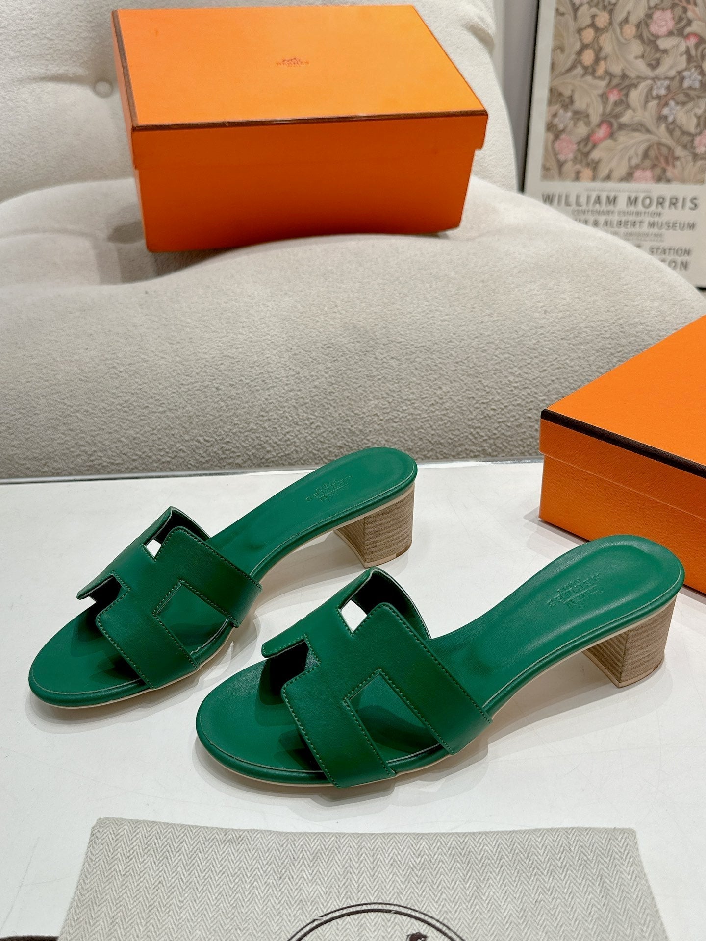 0ASIS SANDAL DARK GREEN CALFSKIN CLASSIC、mysite、Cacoeks