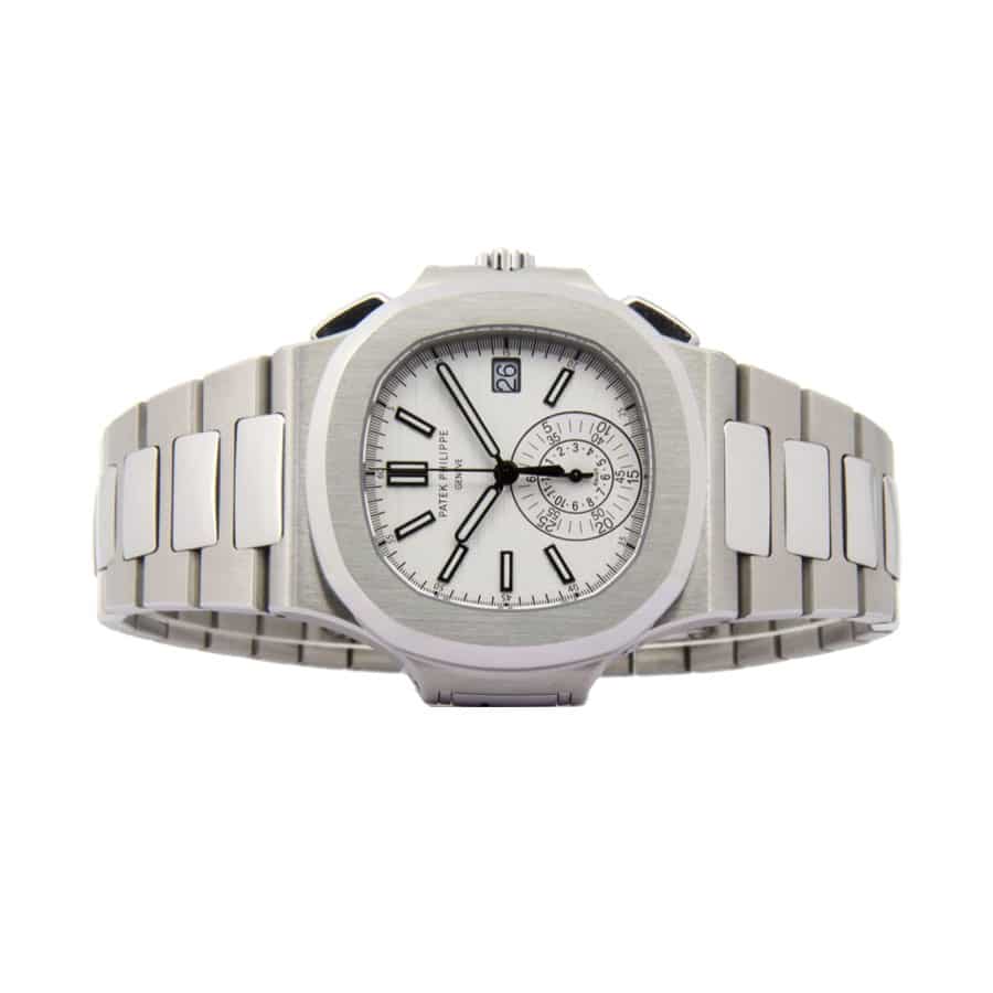 Patek Philippe Nautilus White Gold 5980/1A-019 Replica-fasswatch