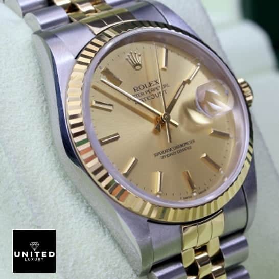 Rolex Datejust Stainless Steel Replica 4 Rolex Datejust 16233 Fluted Bezel Replica