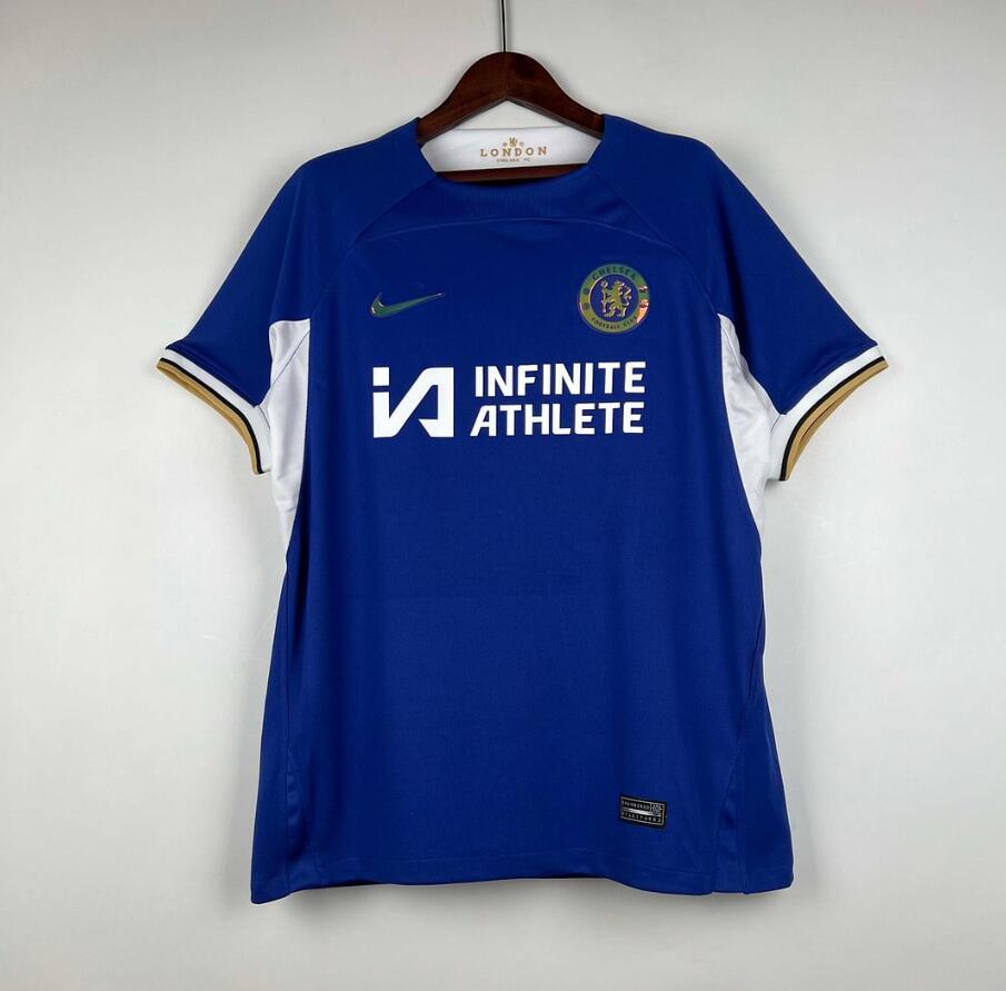 2023/2024 Chelsea Home Football Shirt With Sponsor-mysite Custom Football Kit- Nextkits