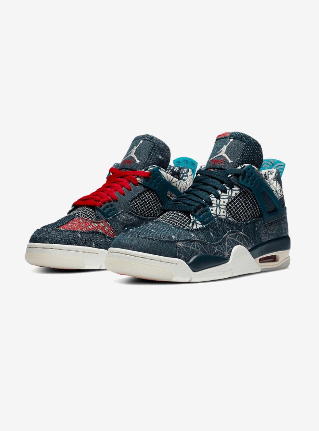 Air Jordan 4 Retro SE Sashiko Deep Ocean、JORDAN、Cacoeks