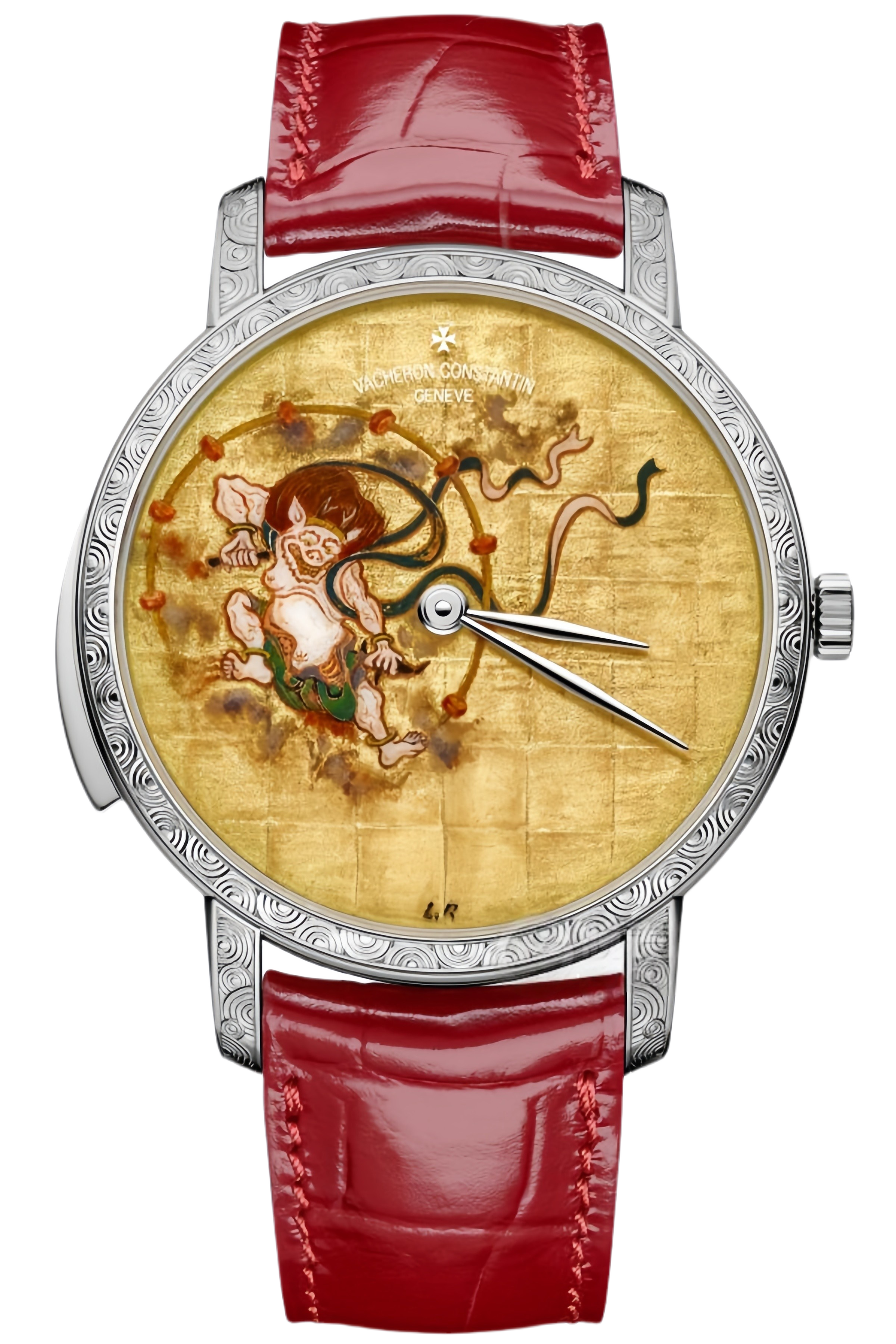 Vacheron Constantin Les Cabinotiers Ref. 6600C/000G-B731 Super Clone Watch – White Gold Case Blue Guilloché Dial Swiss Replica