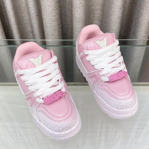 LV TRAINER PANG DING IN BABY PINK CALFSKIN、mysite、Cacoeks