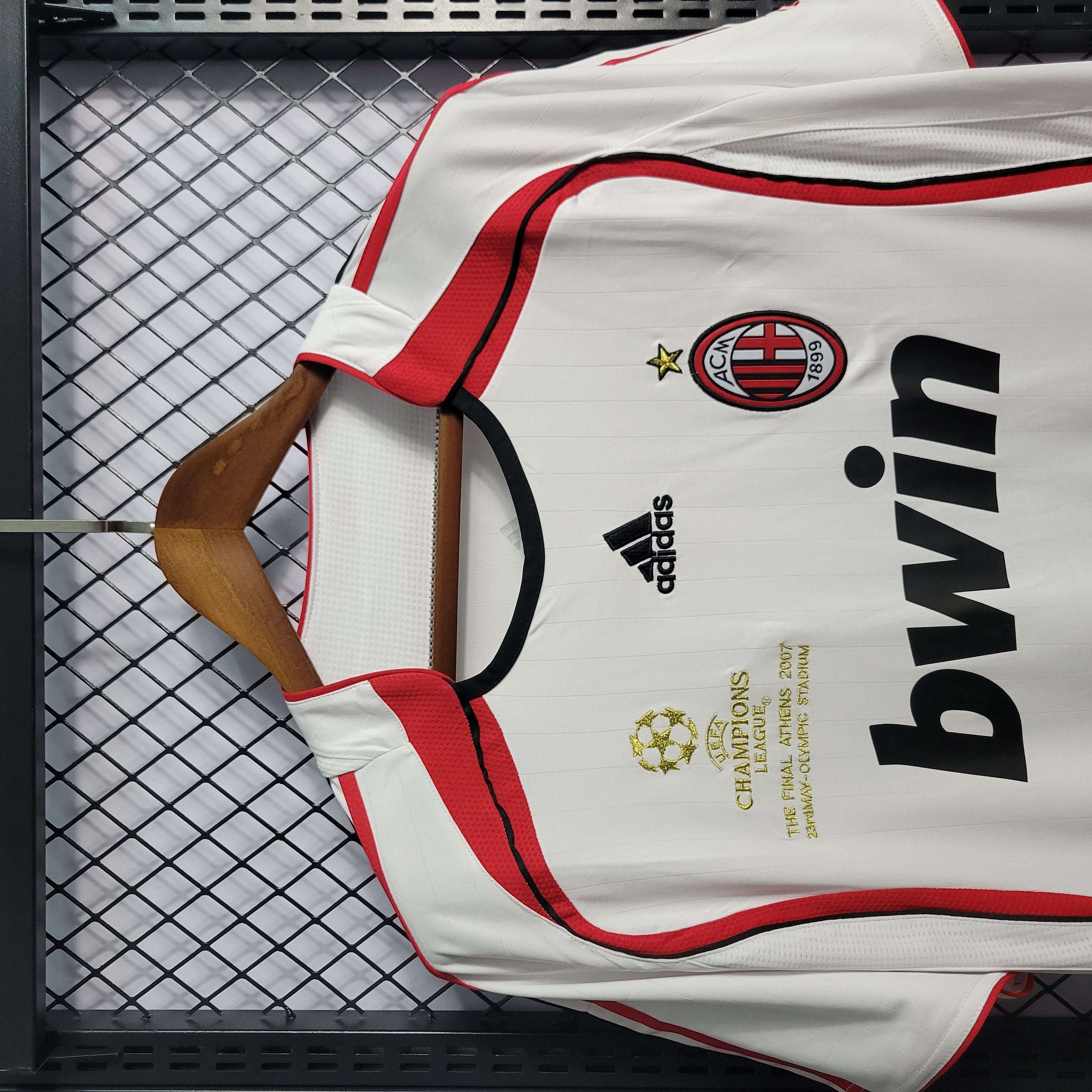ManixJersey.com | Retro AC Milan 06-07 Away Stadium Jersey - Champions League Final -Customize Name, Number and Patch | Worldwide Shipping
