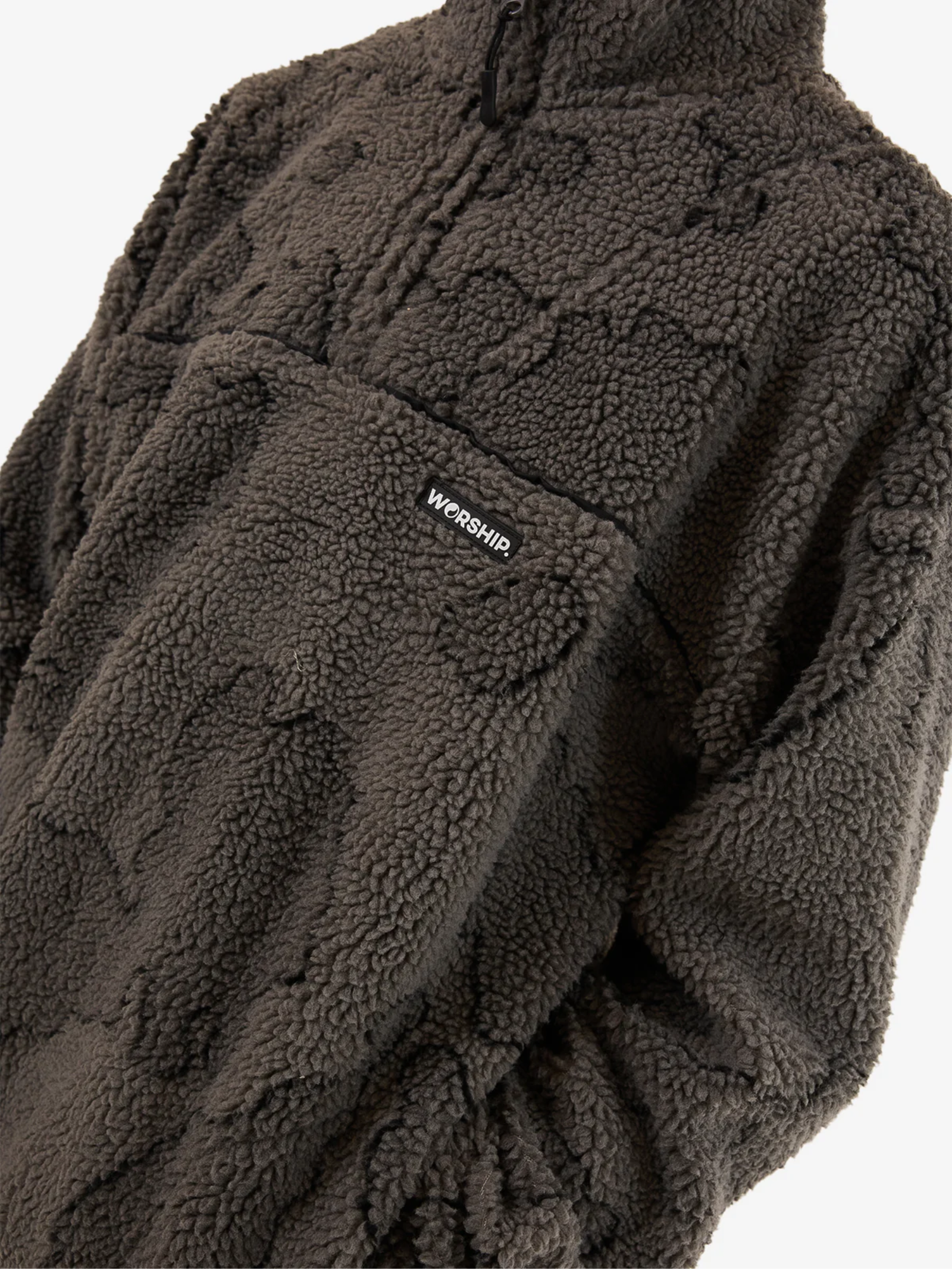 Delirium Quarter Zip Sherpa Fleece