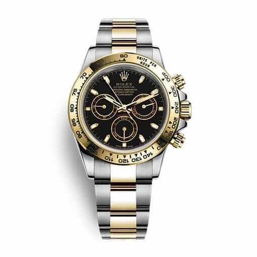 rolex-sky-dweller-black-jubilee-gold-steel-replica-watch