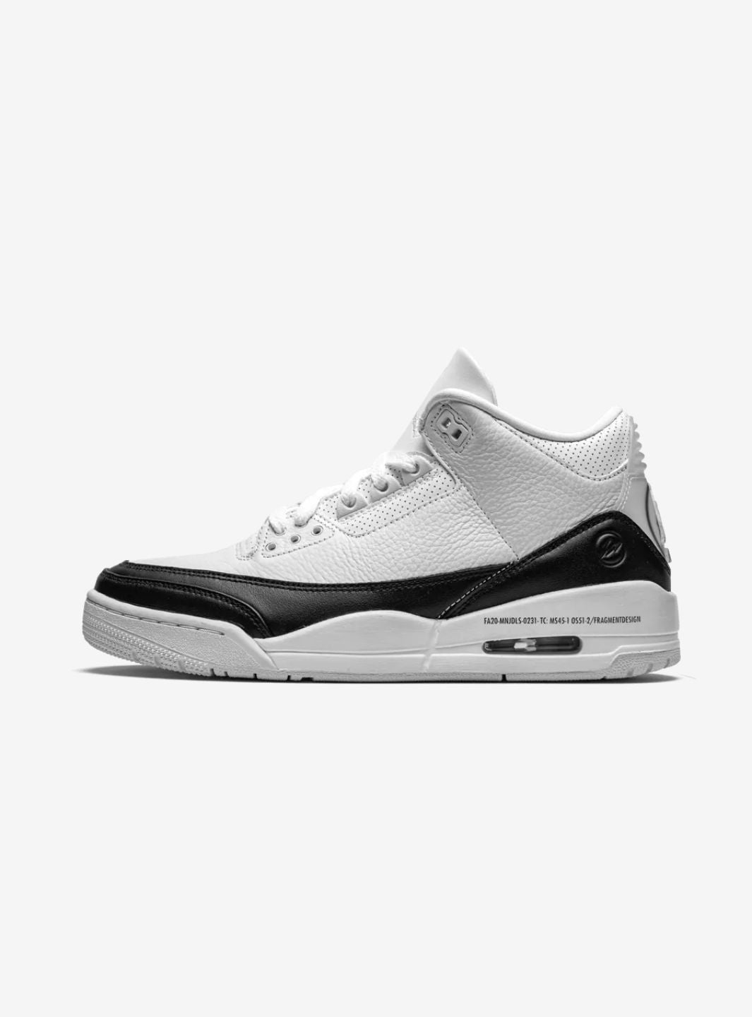 Air Jordan 3 Retro Fragment White Black、JORDAN、Cacoeks