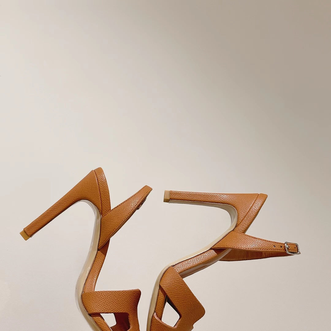 SLINGBACK SANDAL ETERNITE 105 TUSCAN LAMBSKIN、mysite、Cacoeks