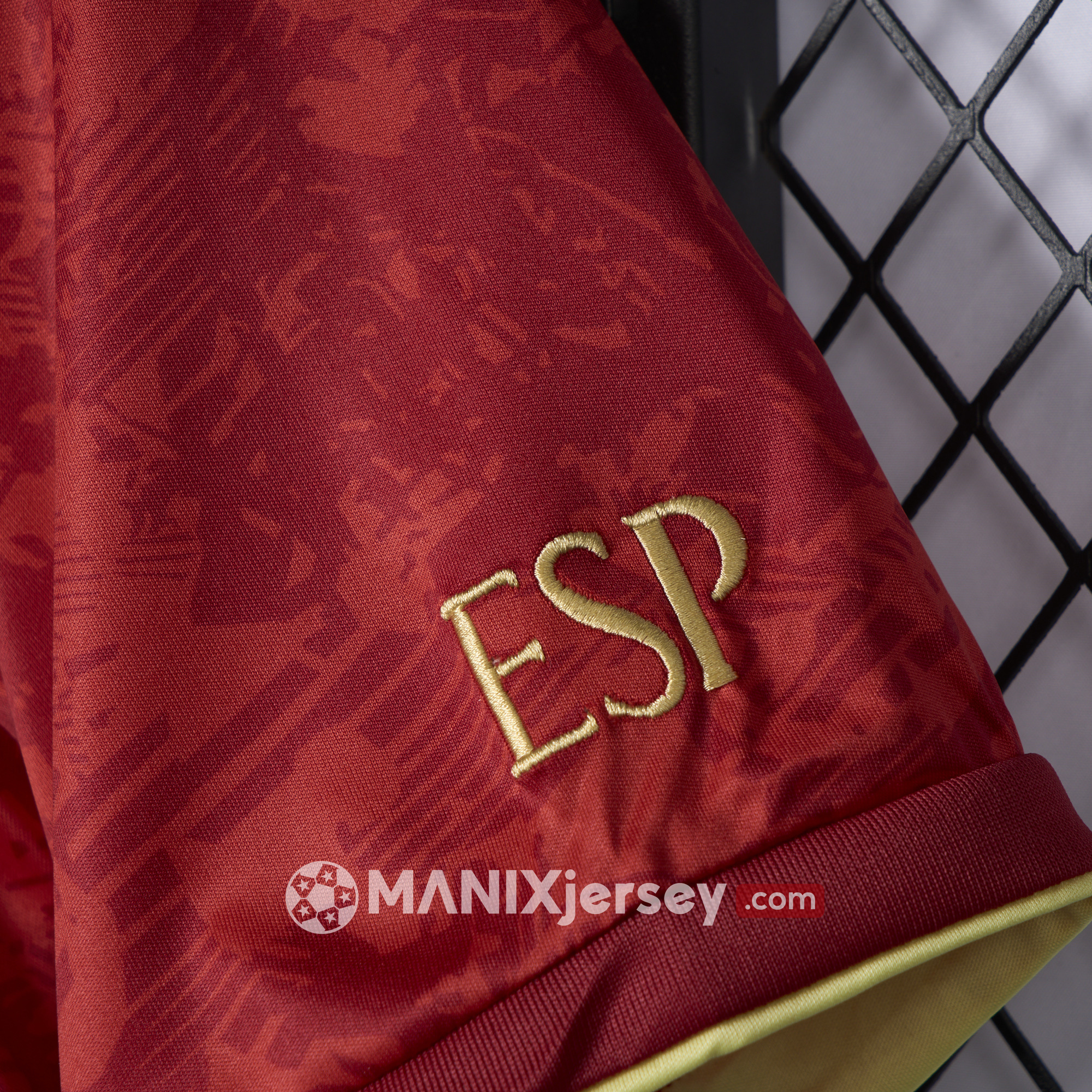 ManixJersey.com | Spain 2024-25 COMMA Red Special Edition Jersey - Fans Version -Customize Name, Number and Patch | Worldwide Shipping