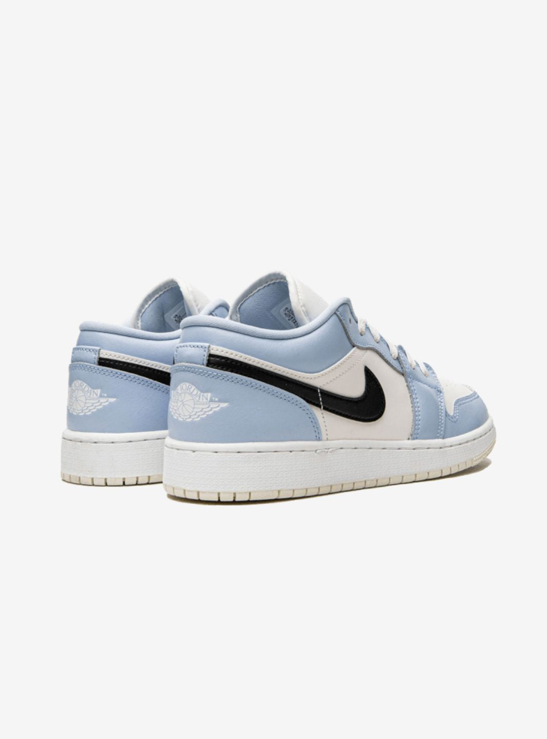 Air Jordan 1 Low Ice Blue Black、JORDAN、Cacoeks