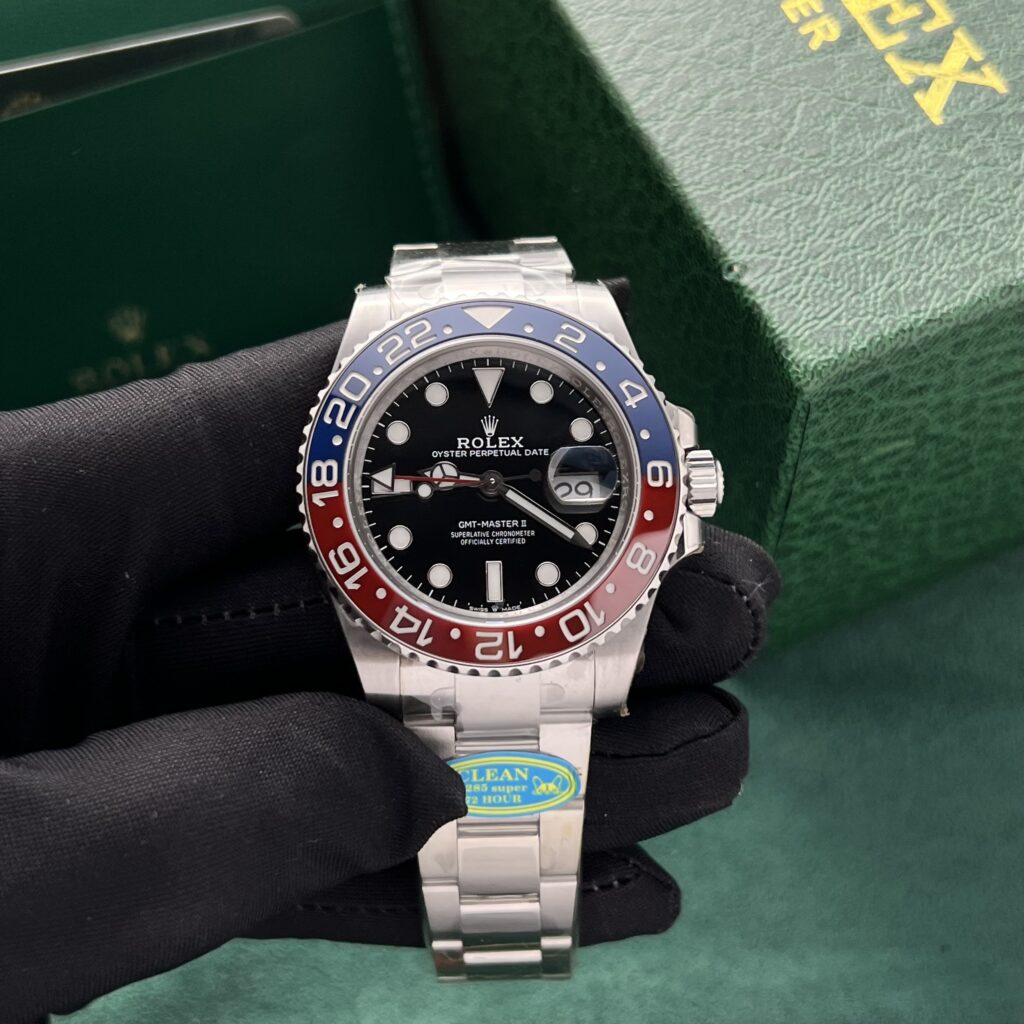 Đồng Hồ Rolex GMT-Master II 116719BLRO Repsi Replica 11 Clean 40mm (1)