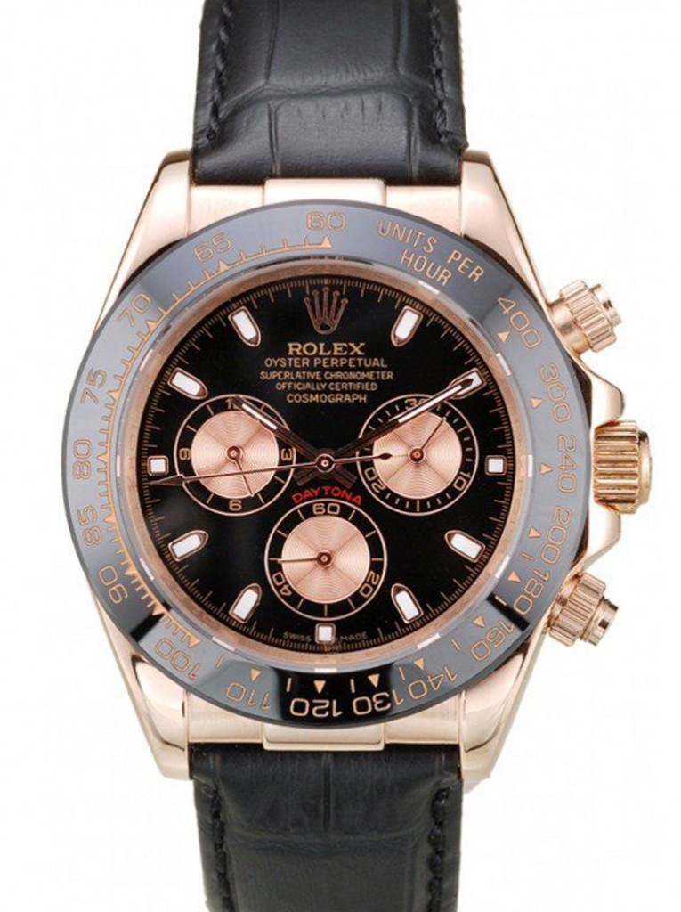 Replica Rolex Daytona 39mm Black Dial REP016831-fasswatch