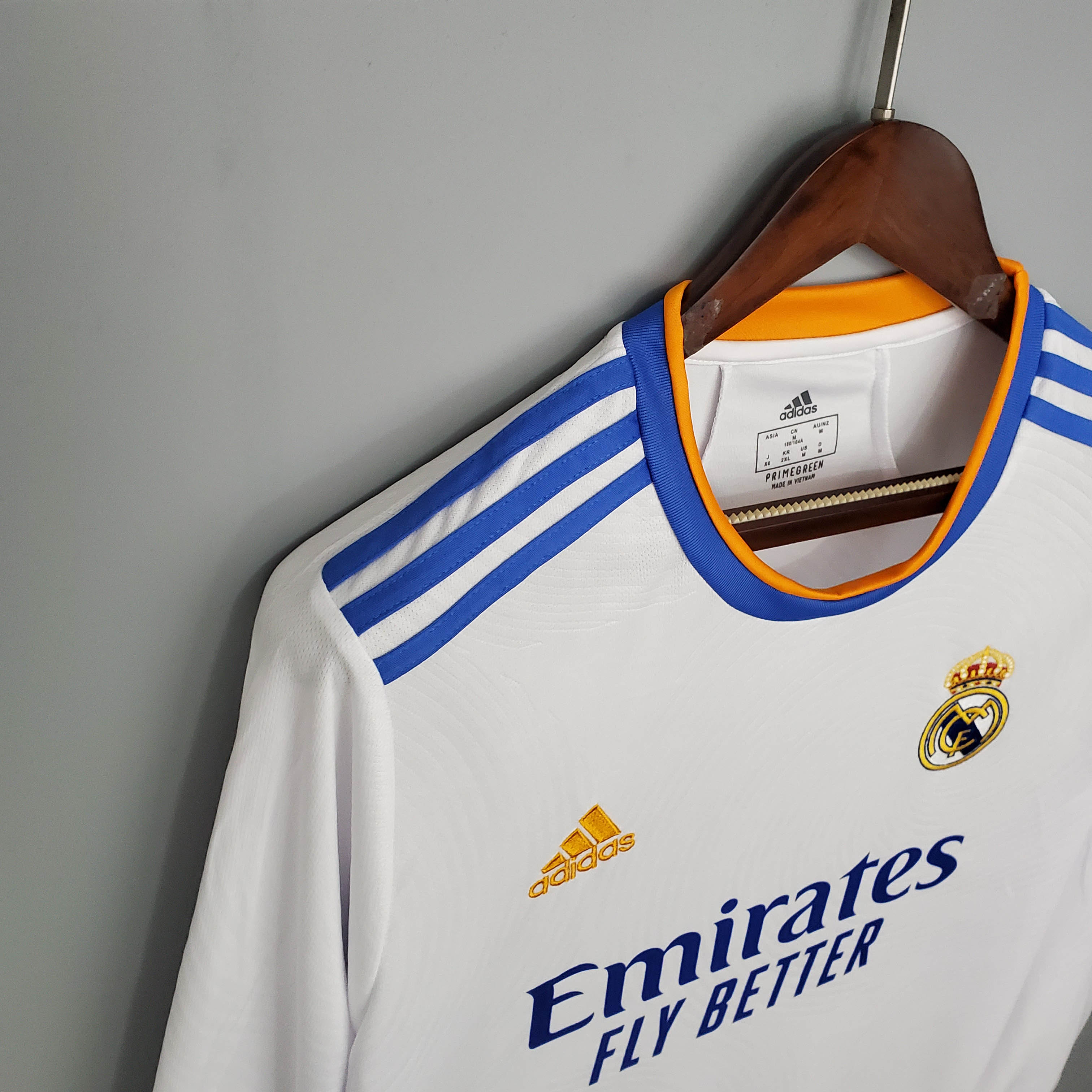 2021/2022 Long Sleeve Real Madrid Home Jersey:football jersey mysite: unitedjerseyfootball 邓江浪:football