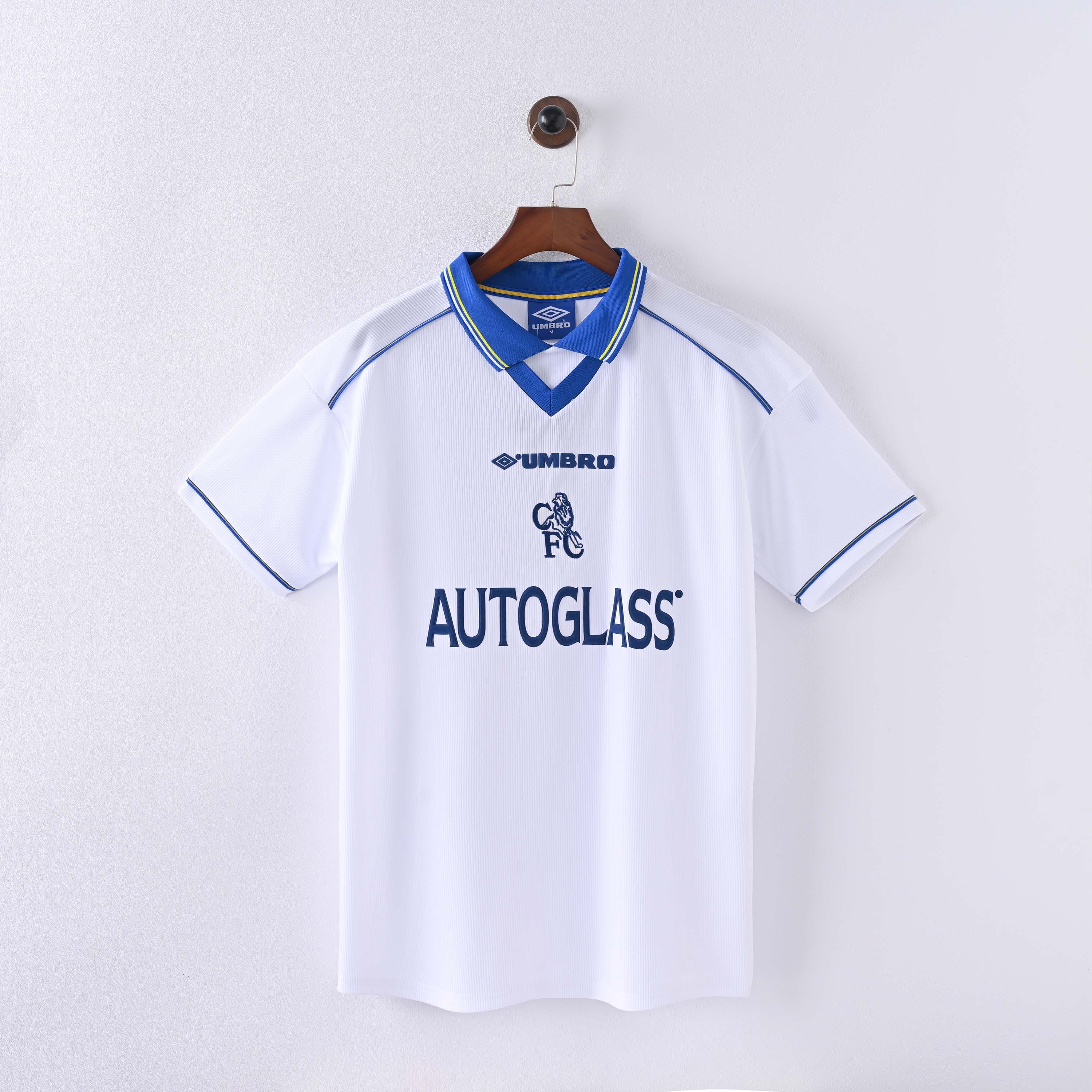 1998/2000 Retro Chelsea Away Football Shirt1:1 Thai Quality:football jersey mysite: unitedjerseyfootball 邓江浪:football