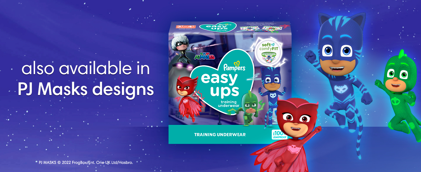 Also Available in PJ Masks Designs