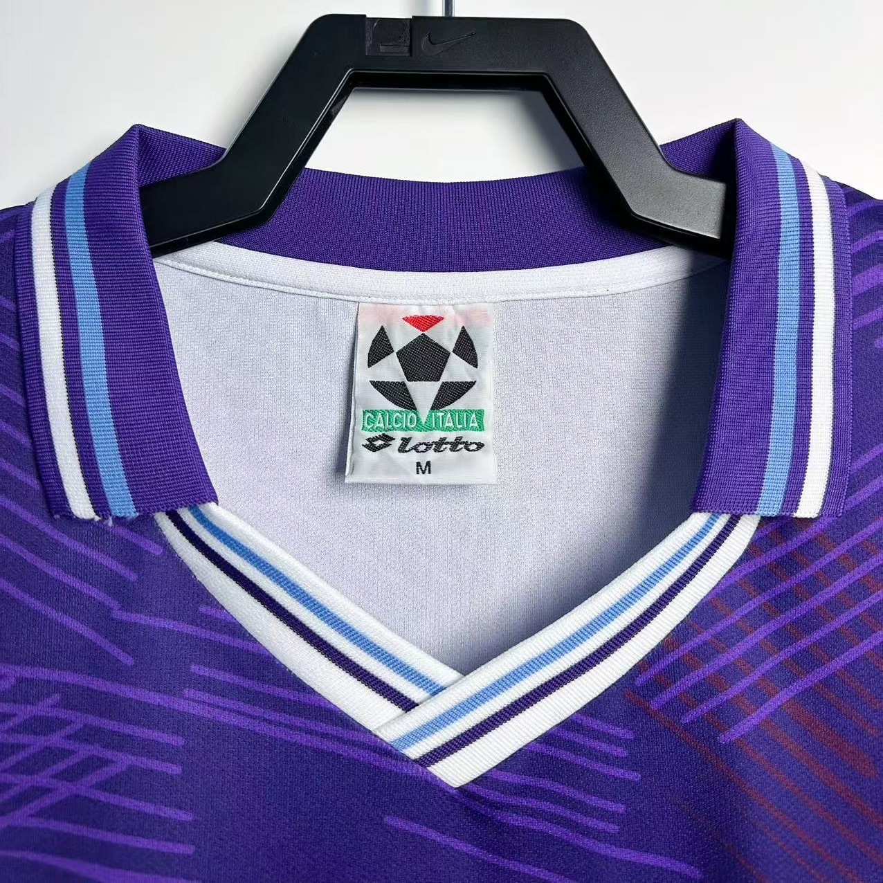 ManixJersey.com | Retro Fiorentina 1992-93 Home Long Sleeve Jersey -Customize Name, Number and Patch | Worldwide Shipping