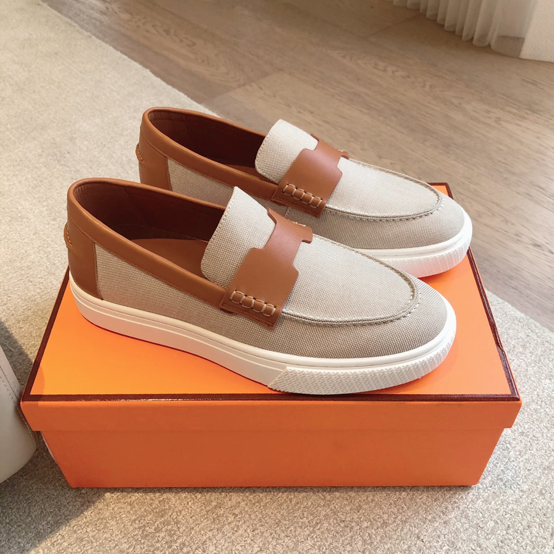 JOB LOAFER LIGHT TORTILLA MIX CARAMEL CALFSKIN、mysite、Cacoeks