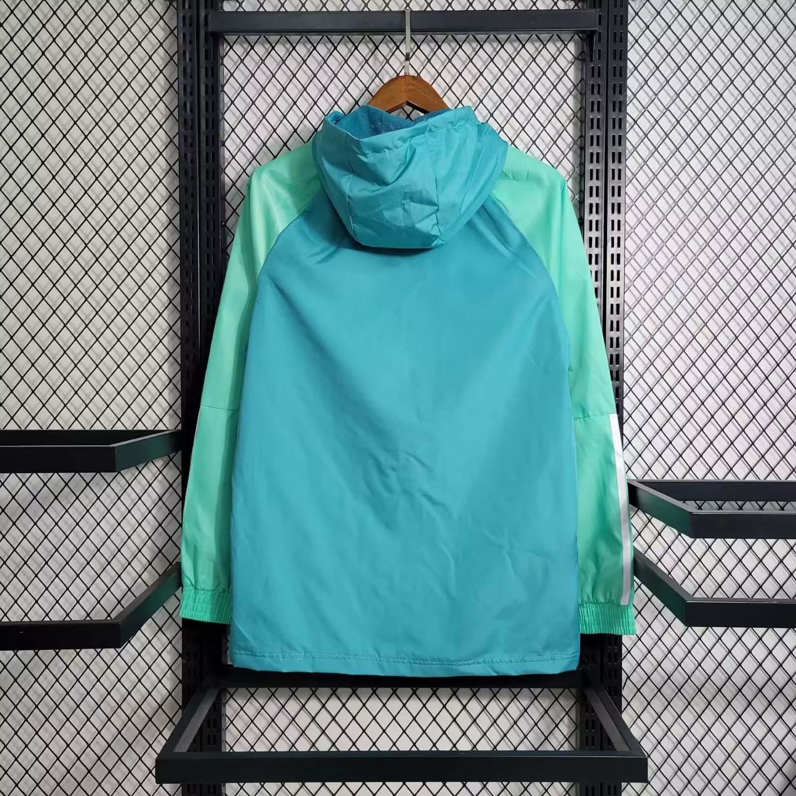 2023/2024 Manchester United Windbreaker Light green Edge:football jersey mysite: unitedjerseyfootball 邓江浪:football