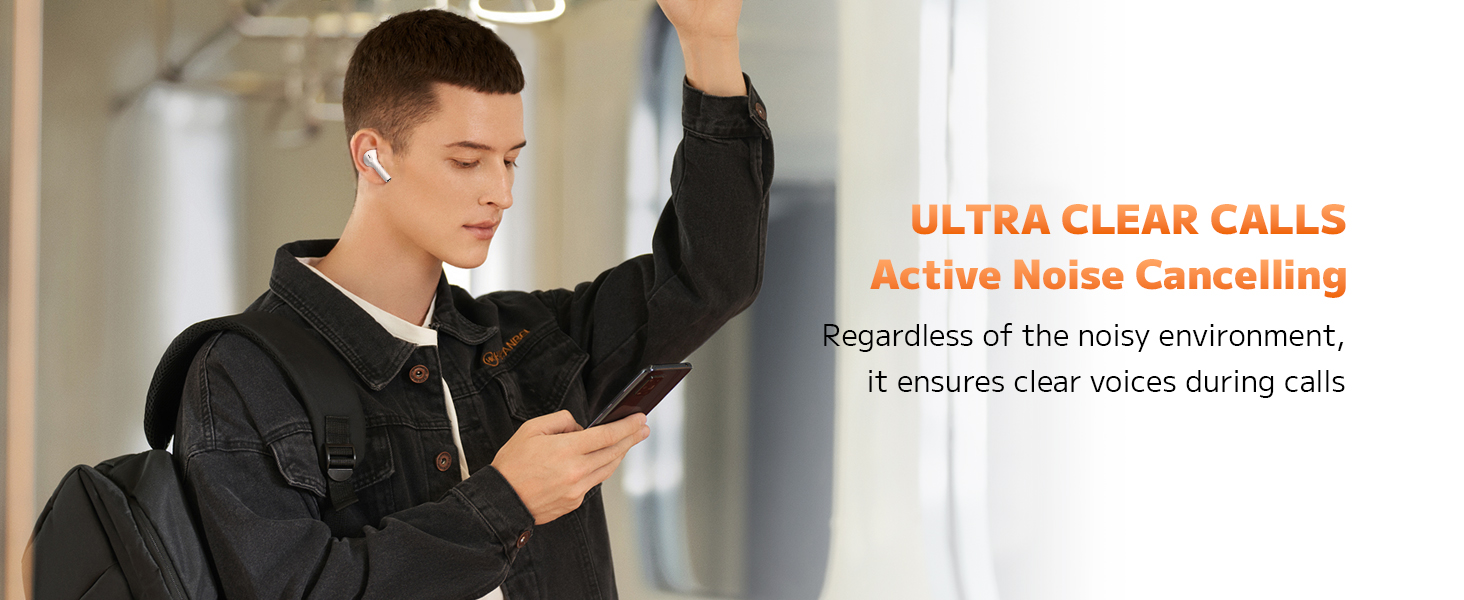 ULTRA CLEAR CALLS Active Noise Cancelling