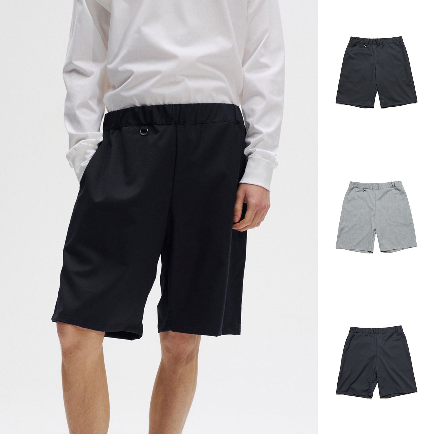 SOPHNET. 25S/S SUMMER STRETCH WOOL EASY SHORTS  SOPH-250018 
