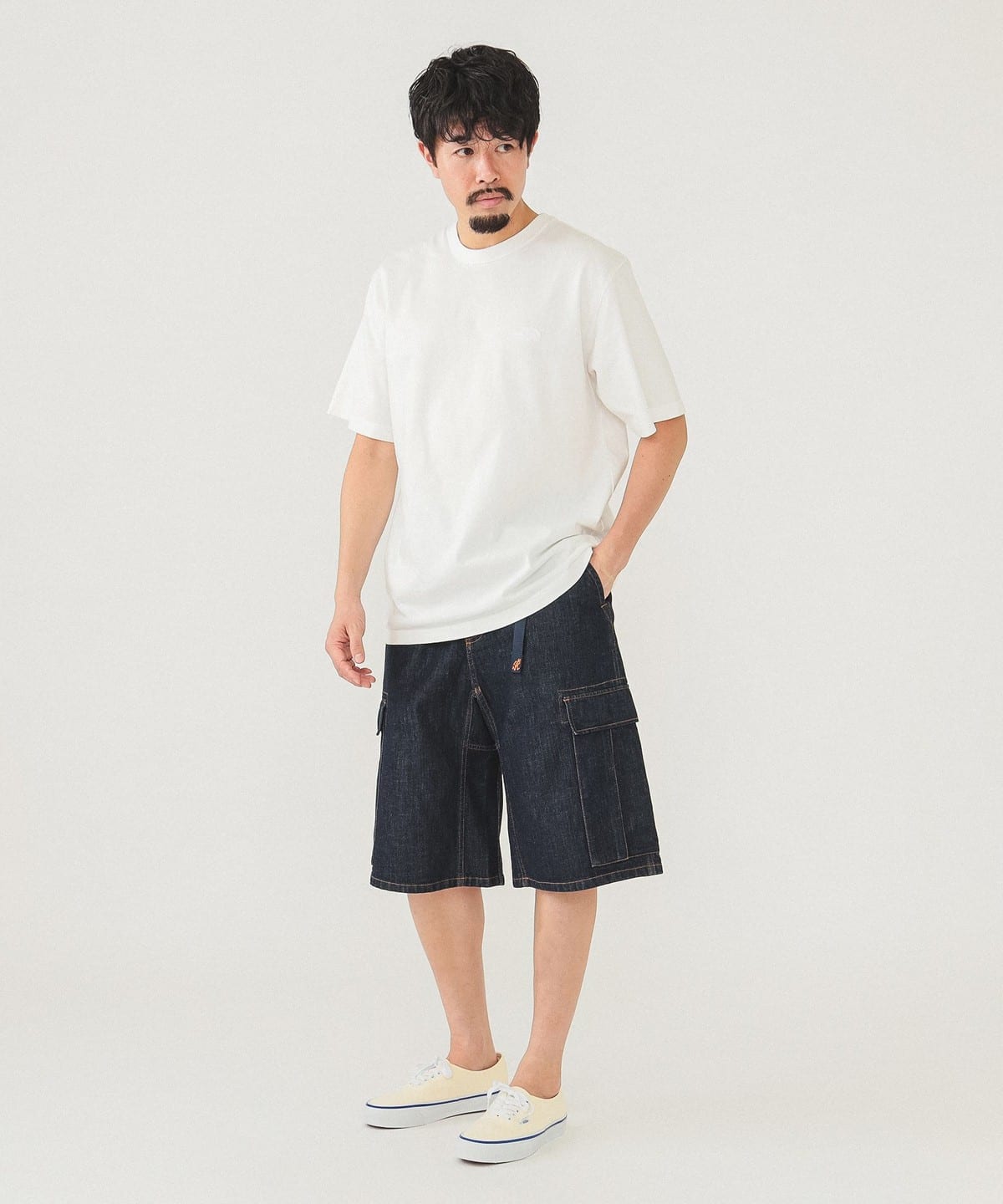 BEAMS x THE NORTH FACE PURPLE LABEL Logo S/S T-shirt  N25SI112 