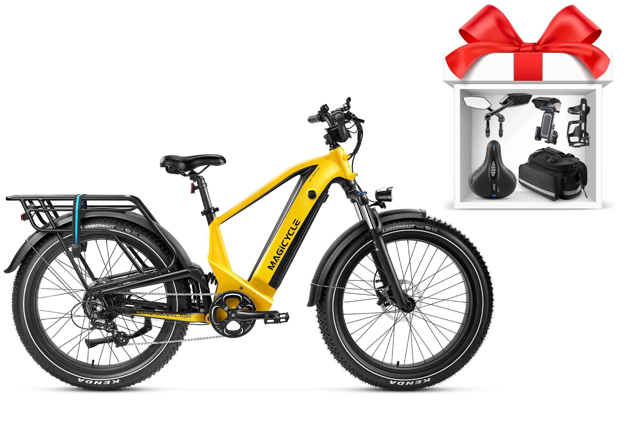 Magicycle Deer Step-Over Full Suspension Ebike SUV - Touring Version、mySite、bearsvspackers