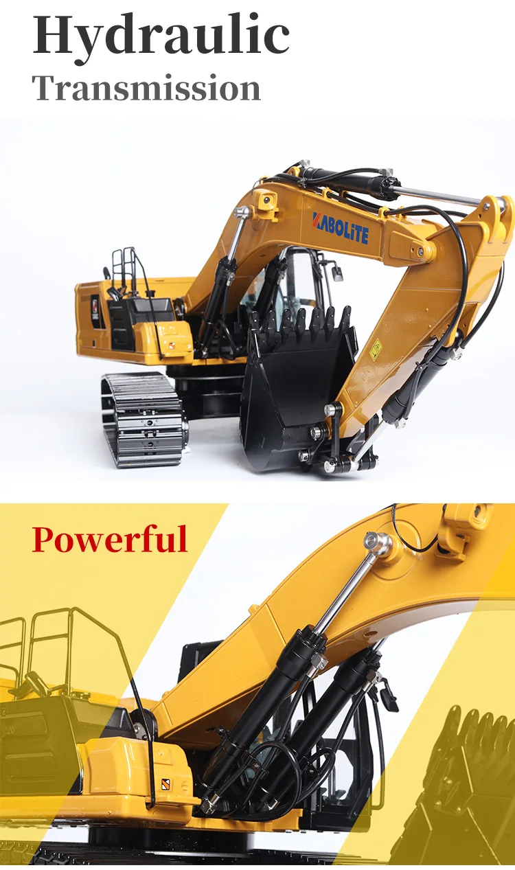 1/16 scale  KABOLiTE 336GC Hydraulic powered RC Excavator professional level toy(no hydraulic oil INCLUDED) //+8613262269363