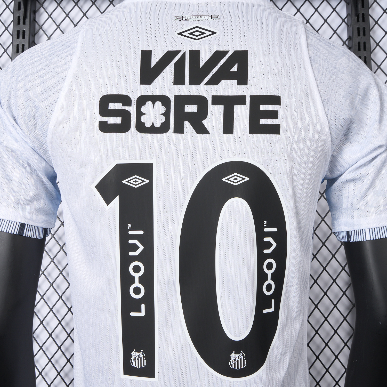 UltraTrikot-Santos 25-26 Home Jersey With Sponsors - Player Version