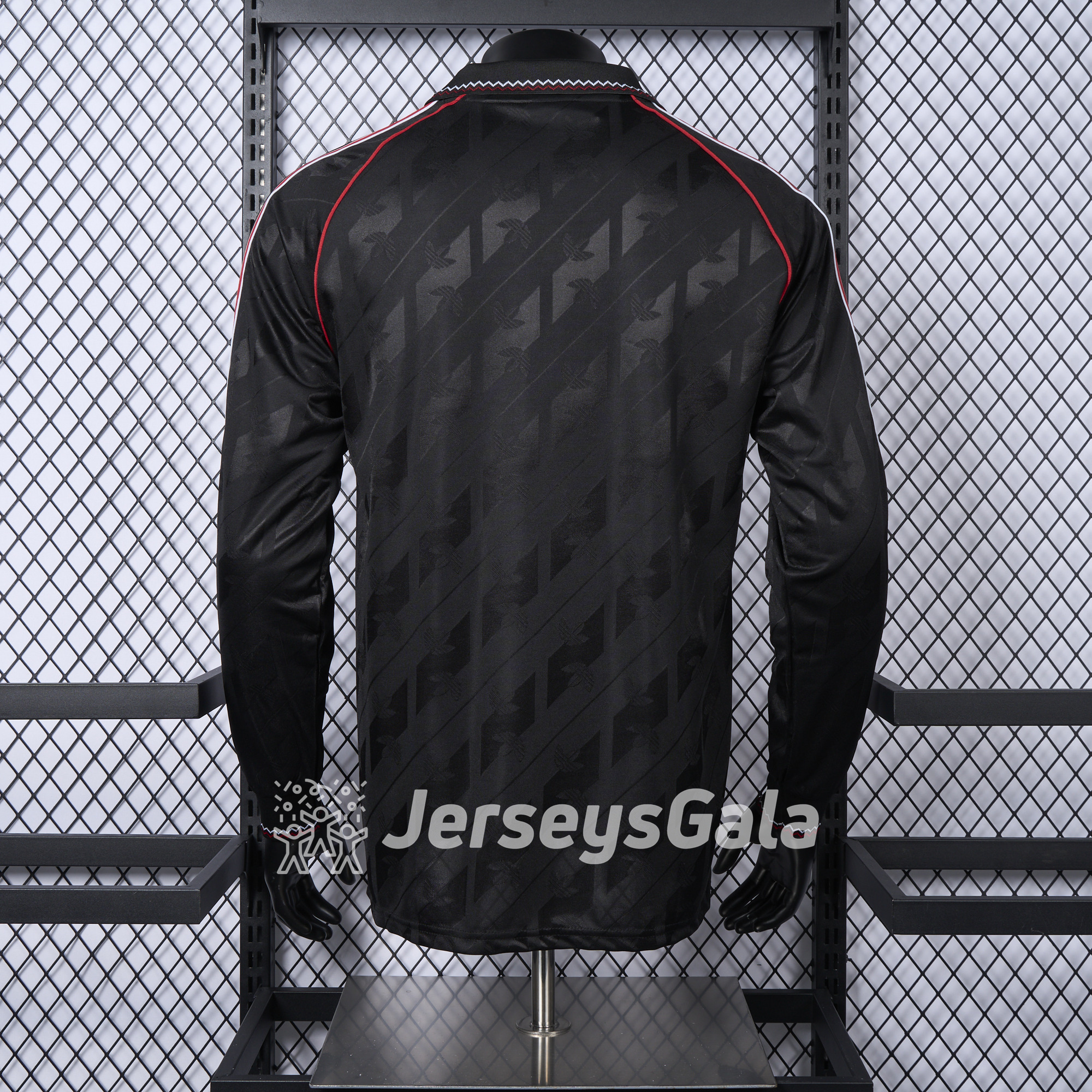 JerseysGala.com | Manchester United 24-25 Originals LFSTLR Long Sleeve Black Jersey - Player Version -Customize Name, Number and Patch | Worldwide Shipping