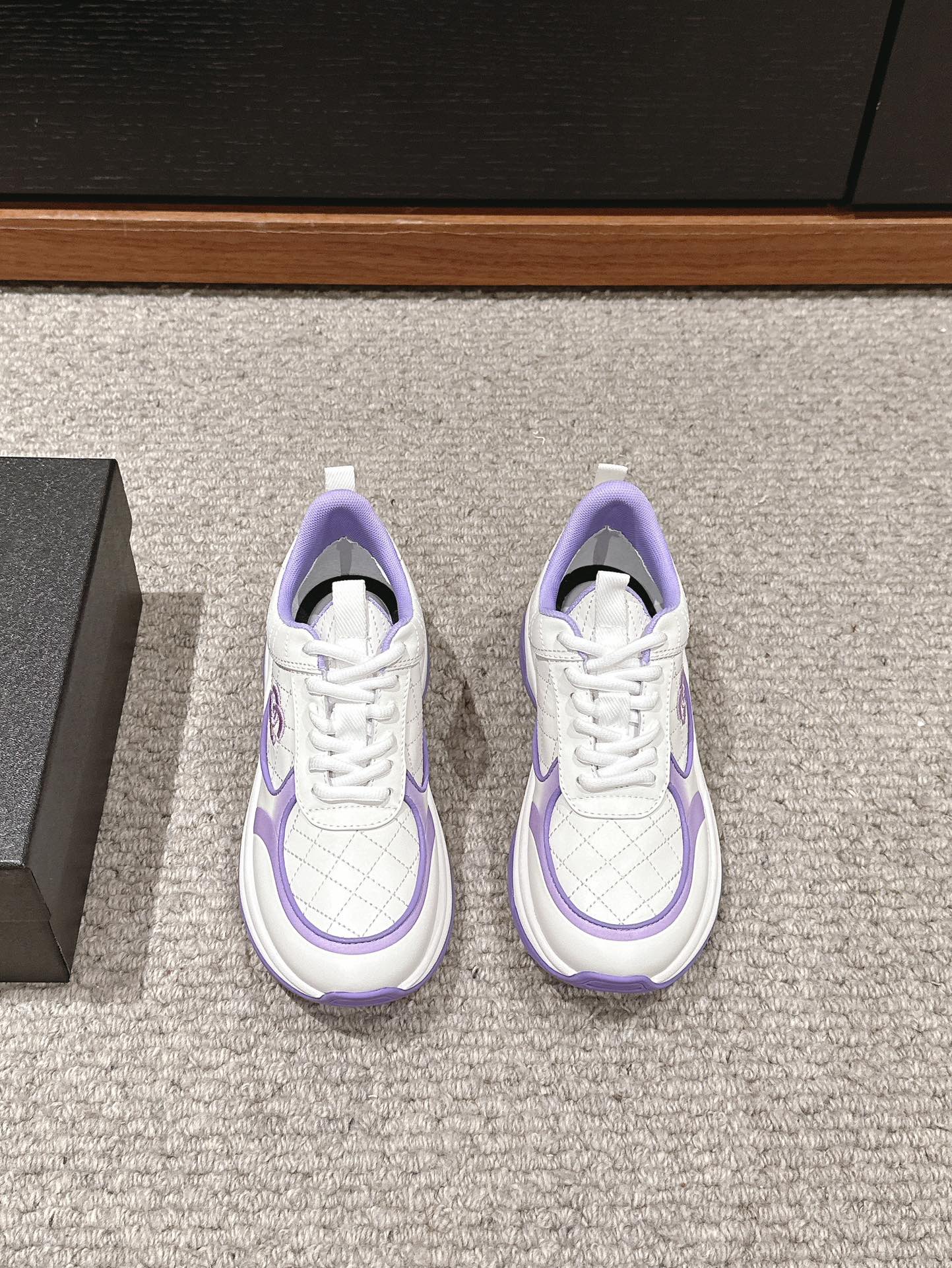 CC CLASSIC SNEAKER IN WHITE MIX IRIS PURPLE LAMBSKIN、mysite、Cacoeks