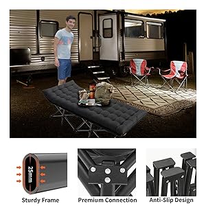 camping cot