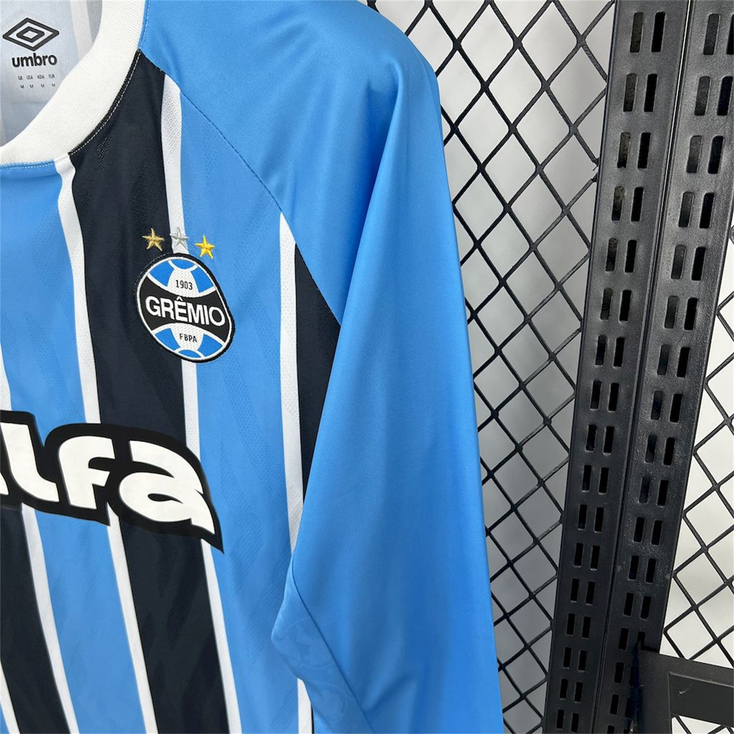 UltraTrikot-Gremio 25-26 Home Long Sleeves Jersey with Sponsor - Fans Version