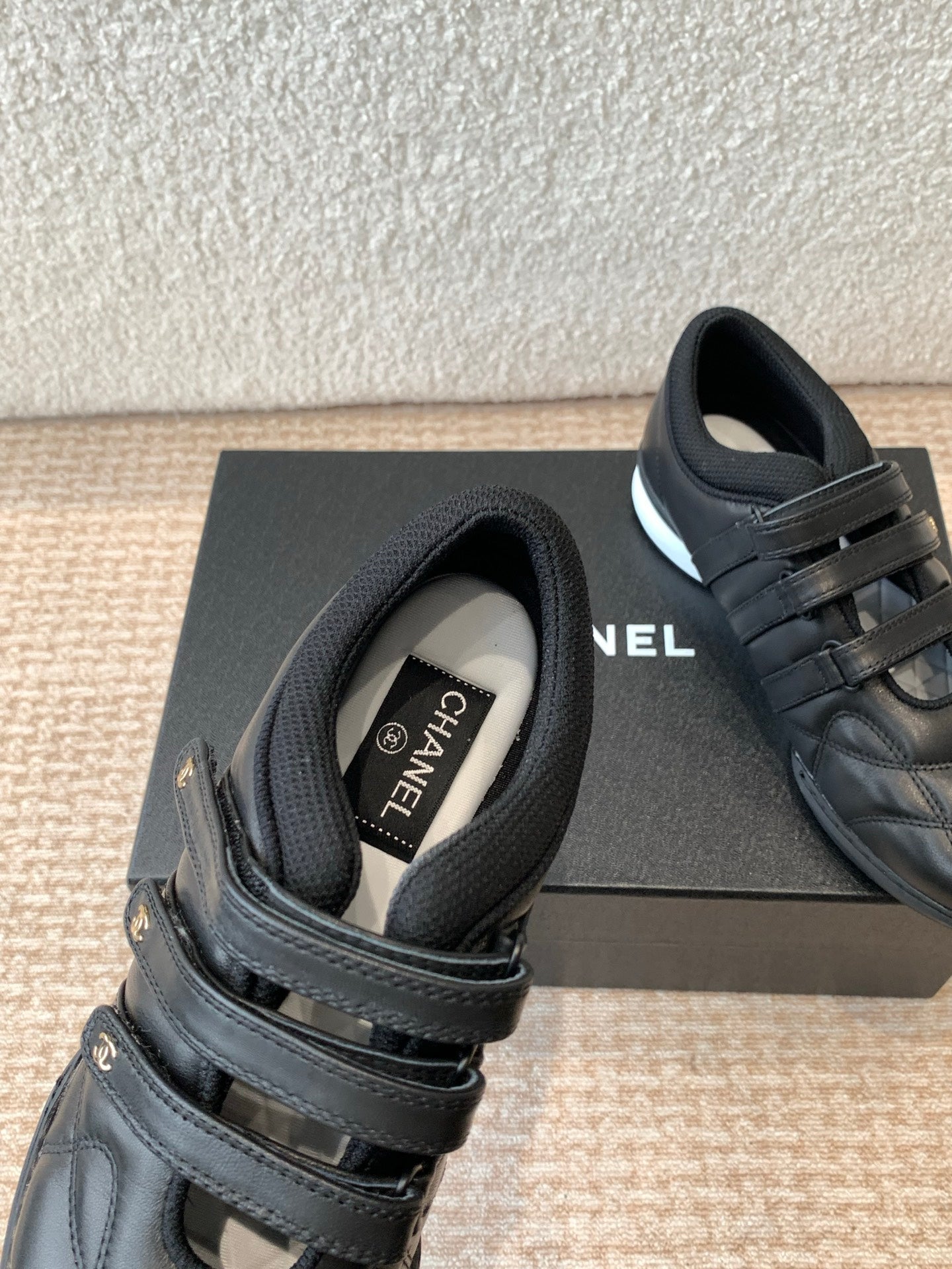 MARY JANE SNEAKERS IN BLACK LAMBSKIN、mysite、Cacoeks