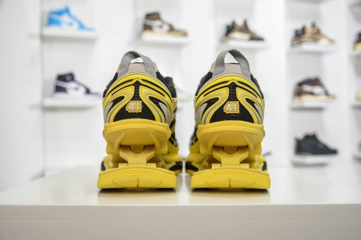 Balenciaga X-Pander Trainer Yellow Black、mysite、Cacoeks