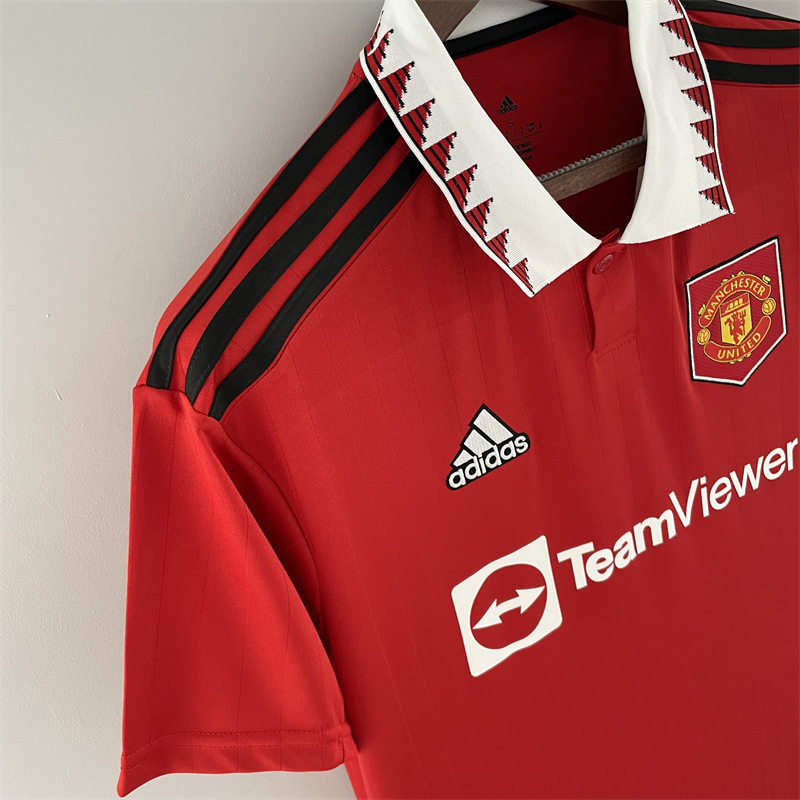 Higojerseys-Manchester United 22-23 Home Jersey - Fans Version